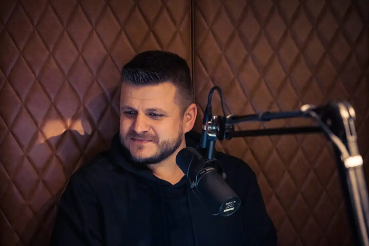 Alex beim BembelBros-Podcast