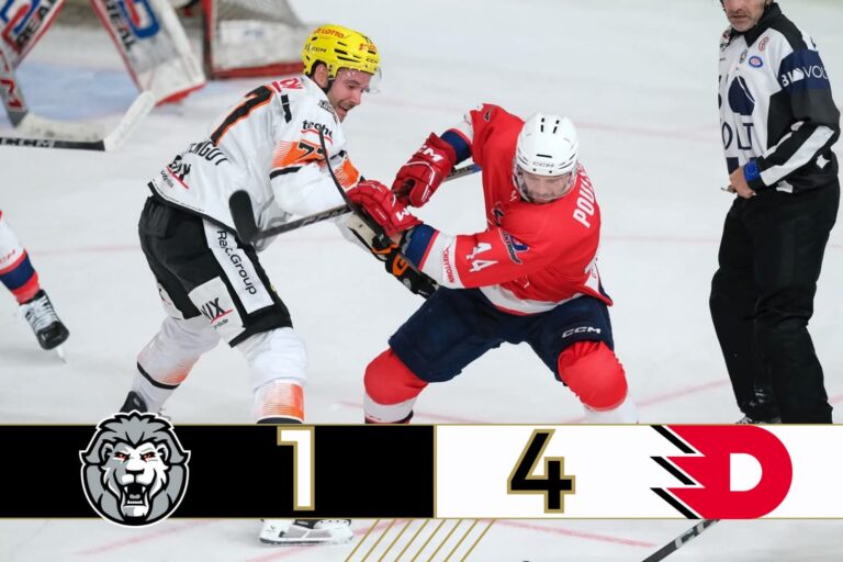 Chancenlos gegen Dynamo Pardubice